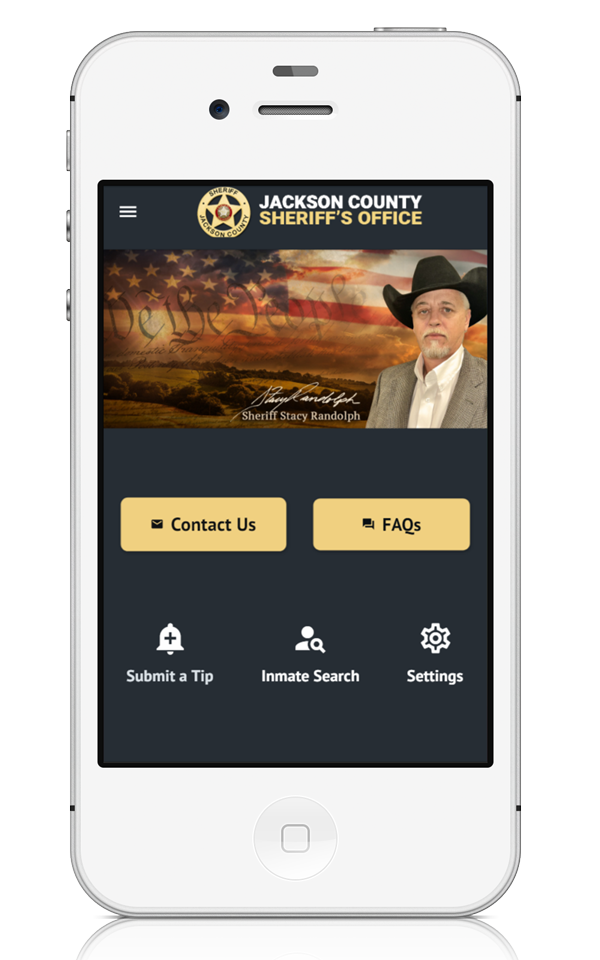 jackson county ok app home screen