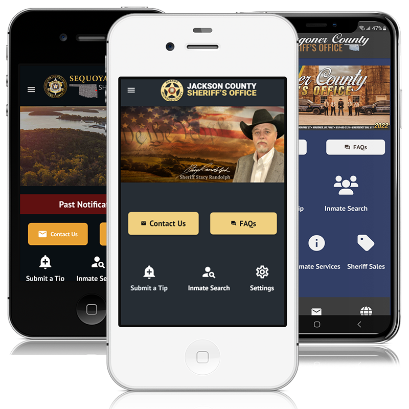 mobile apps built for sheriff's offices