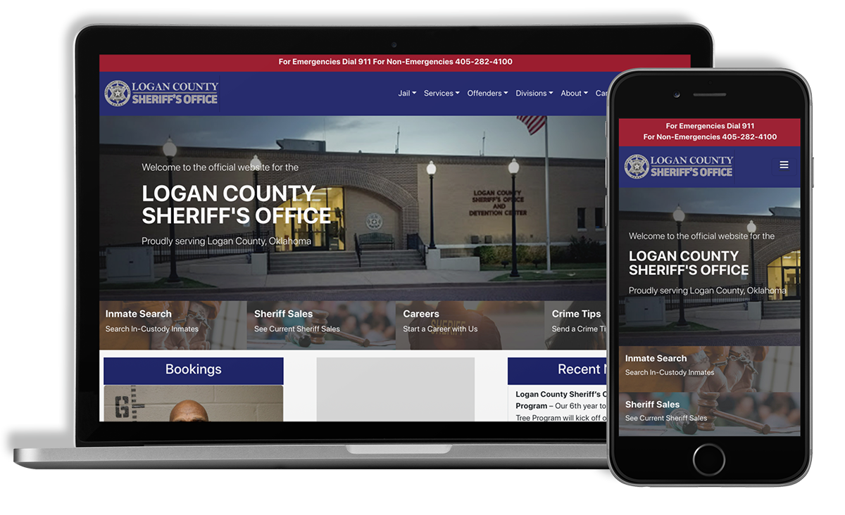 Logan County Sheriff website project