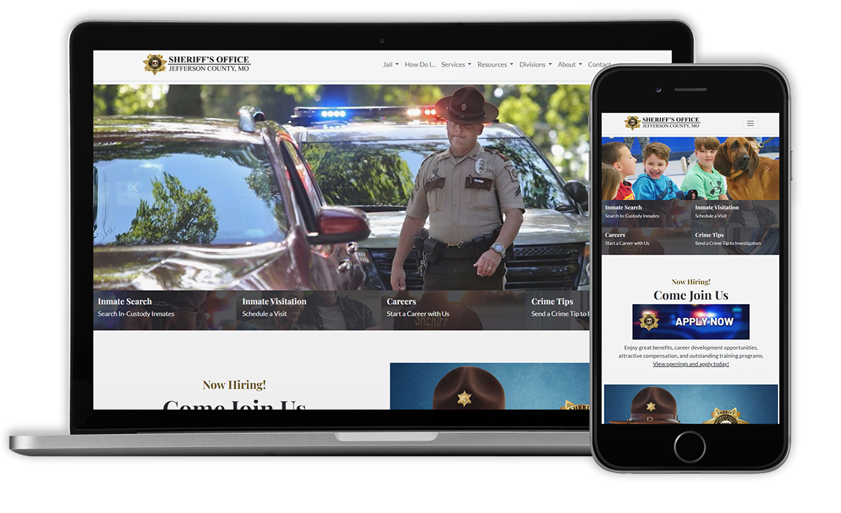 Jefferson County Sheriff MO website project